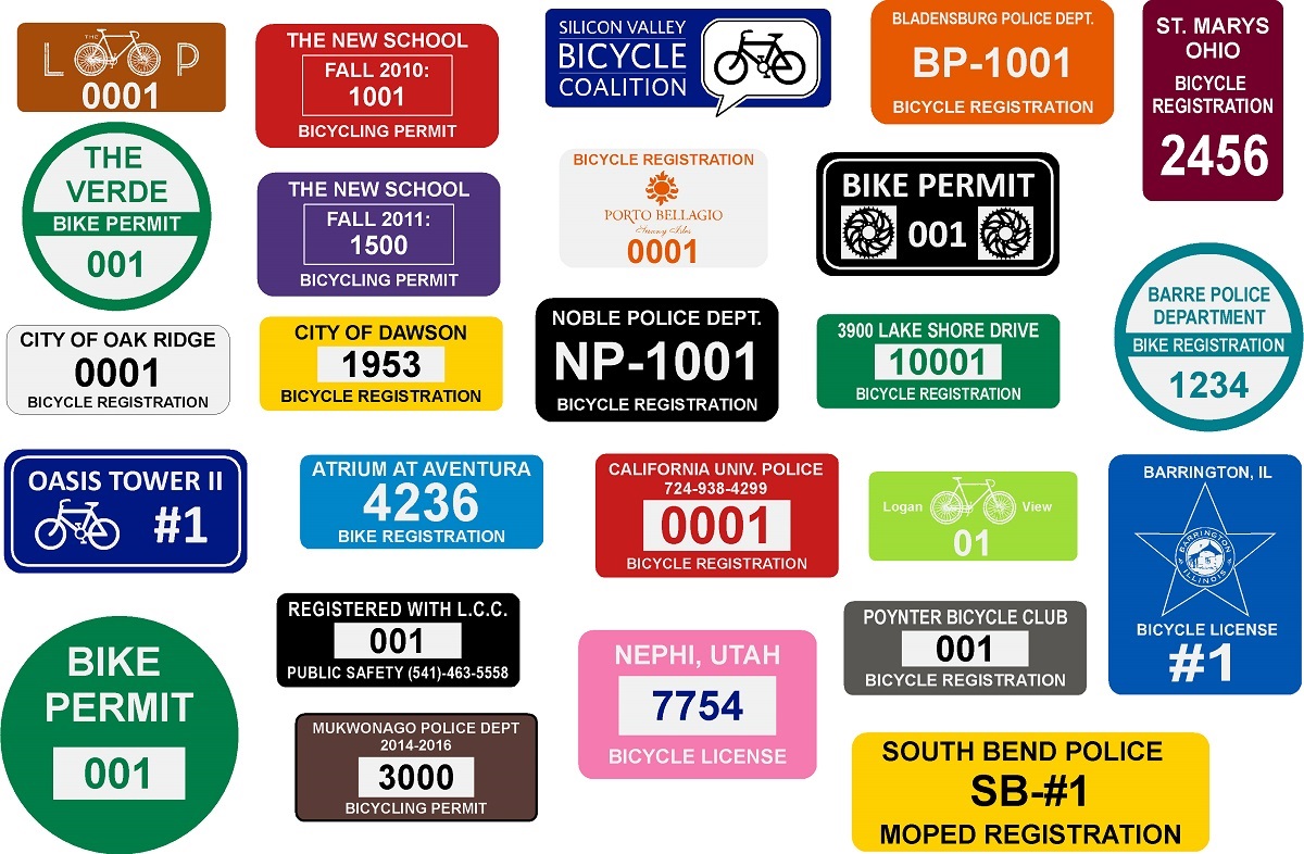 Bicycle-stickers